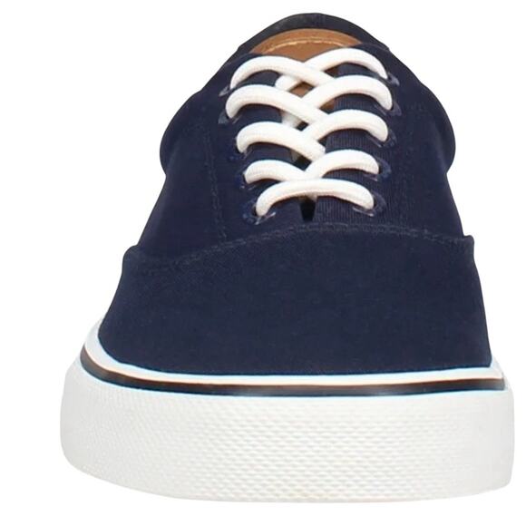 IZOD Men’s Shoes Blue and White Sneakers Memory Foam Navy Size 12 NIB - Picture 12 of 15